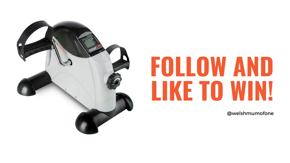 welshmumofone's tweet image. To celebrate the new year I'm running a #competition to #win this under desk fitness bike! You can use it whilst working, on the sofa, even on the loo! Follow me @welshmumofone and Like for your Entry. UK Only, Competition ends 17th January 23:59. Winner notified by Twitter DM.