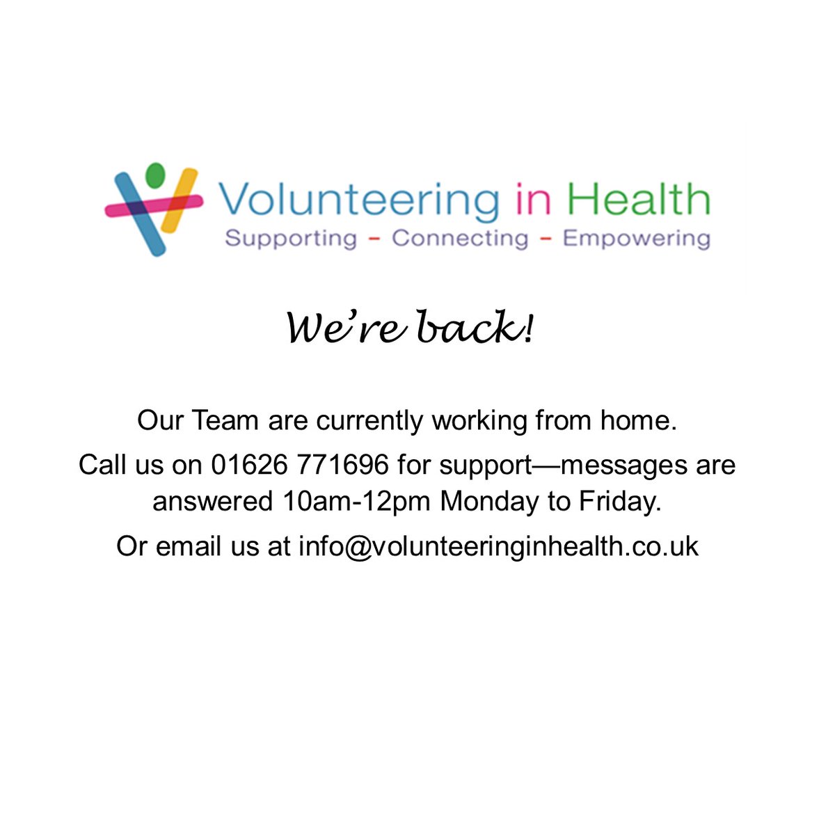 VIH_devon's tweet image. After closing during the festive period, we are ready to welcome our clients, staff and volunteers back!
A massive thank you to all staff and volunteers for their hard work and determination within their roles to support vulnerable members of our community!
