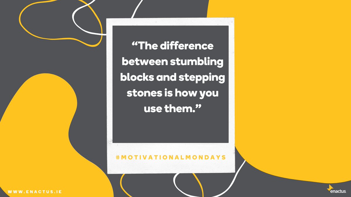 Although we may be beginning the new year in difficult circumstances, we must always look on hard times as a new challenge to overcome- we're excited to see <a href="/enactus/">Enactus</a> students create even more impact in 2021! #WeAllWin #MotivationalMondays