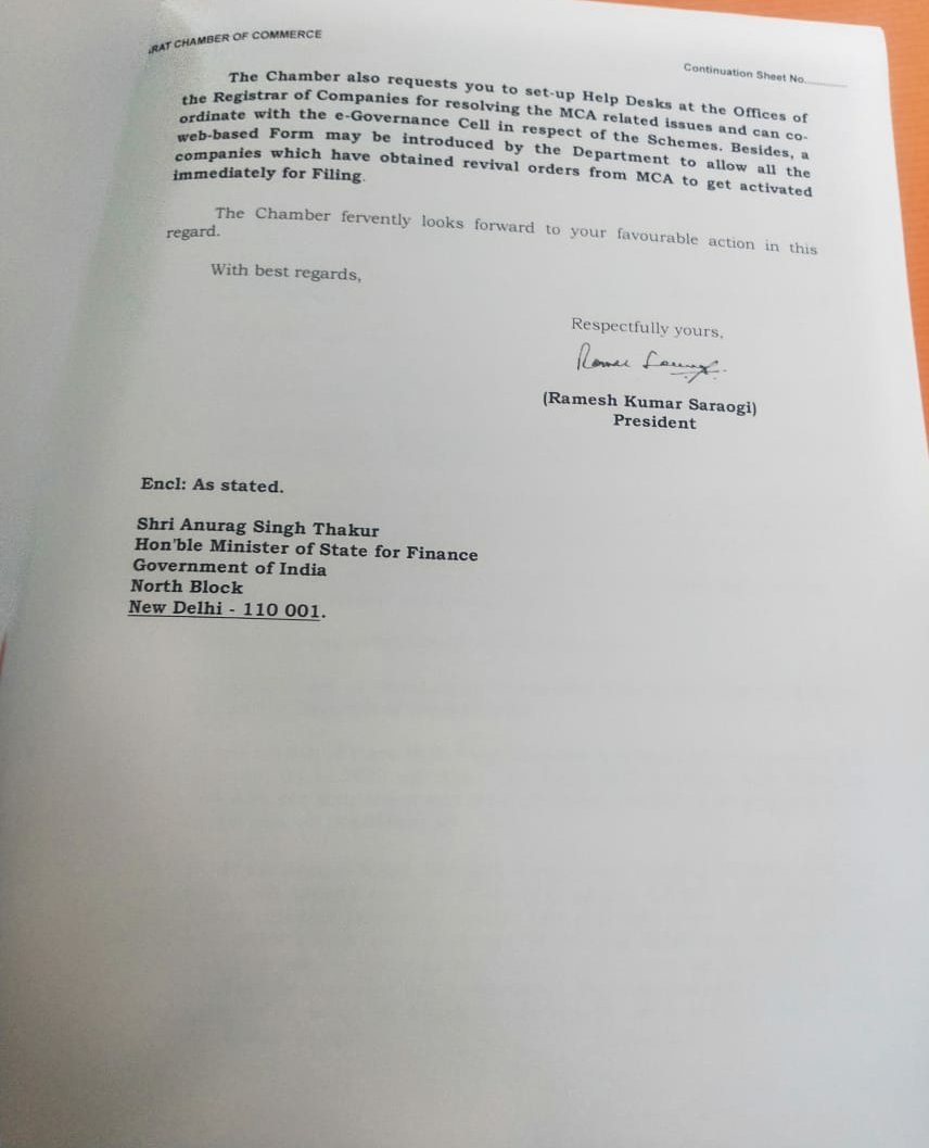 FCSJigarShah's tweet image. Bharat Chamber of Commerce, #Kolkata also made their representation to #Extend_CFSS and #Extend_Due_Dates_Immediately 

Source : WhatsApp.

Keep up with the trend of #Extend_CFSS