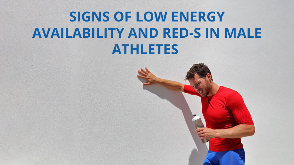 Sports Dietitians Australia (@sportsdietaust) on Twitter photo Although there is limited research and evidence compared to females, male athletes of all levels whether they be elite or recreational can be affected by LEA and RED-s - bit.ly/3bjcvmP
<a href="/JuliaBone/">Julia Bone</a>
#REDS #LEA #maleathletes #sportsnutrition #AccSD Although there is limited research and evidence compared to females, male athletes of all levels whether they be elite or recreational can be affected by LEA and RED-s - bit.ly/3bjcvmP
<a href="/JuliaBone/">Julia Bone</a>
#REDS #LEA #maleathletes #sportsnutrition #AccSD