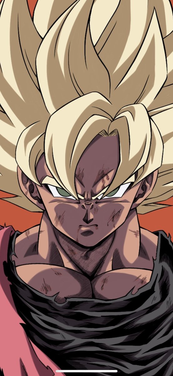 male focus 1boy solo blonde hair super saiyan spiked hair serious  illustration images