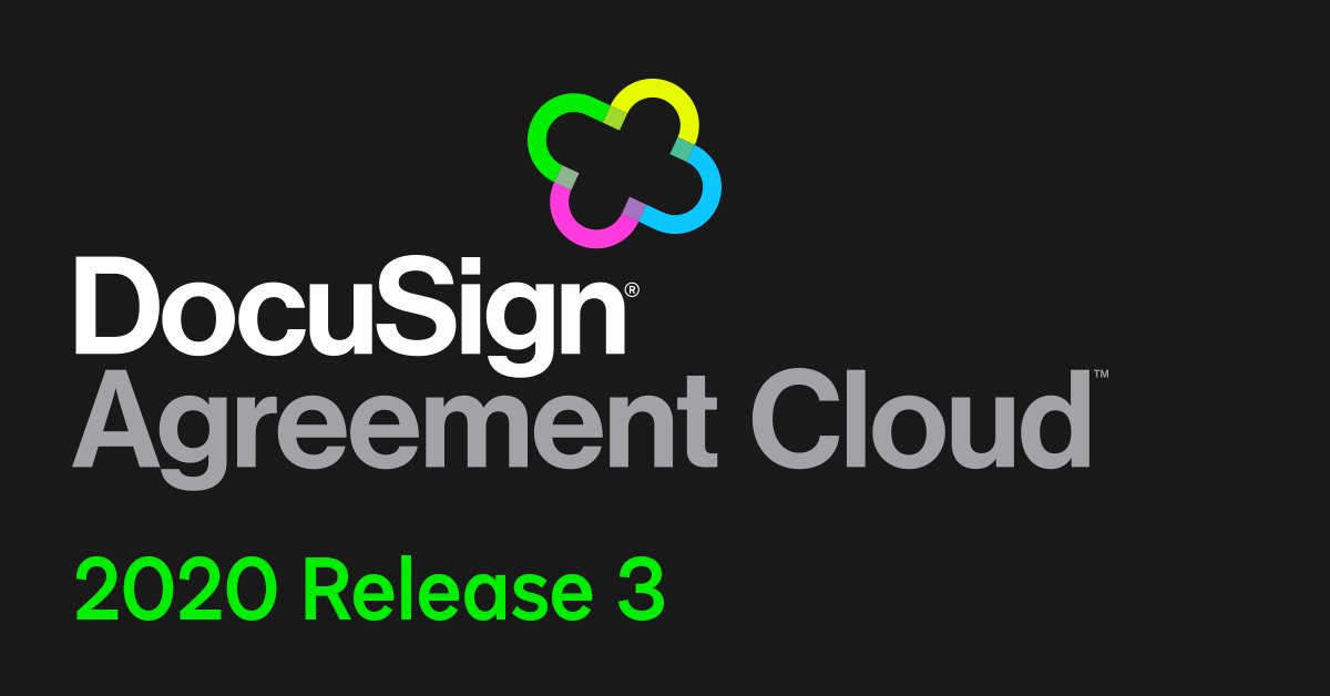 Samawave's tweet photo. Announcing the DocuSign Agreement Cloud: 2020 Release 3
https://t.co/6GTz6uFfLa
#SamaWave #DocuSign #eSigniture #Cloud https://t.co/m8FJbNnZH3