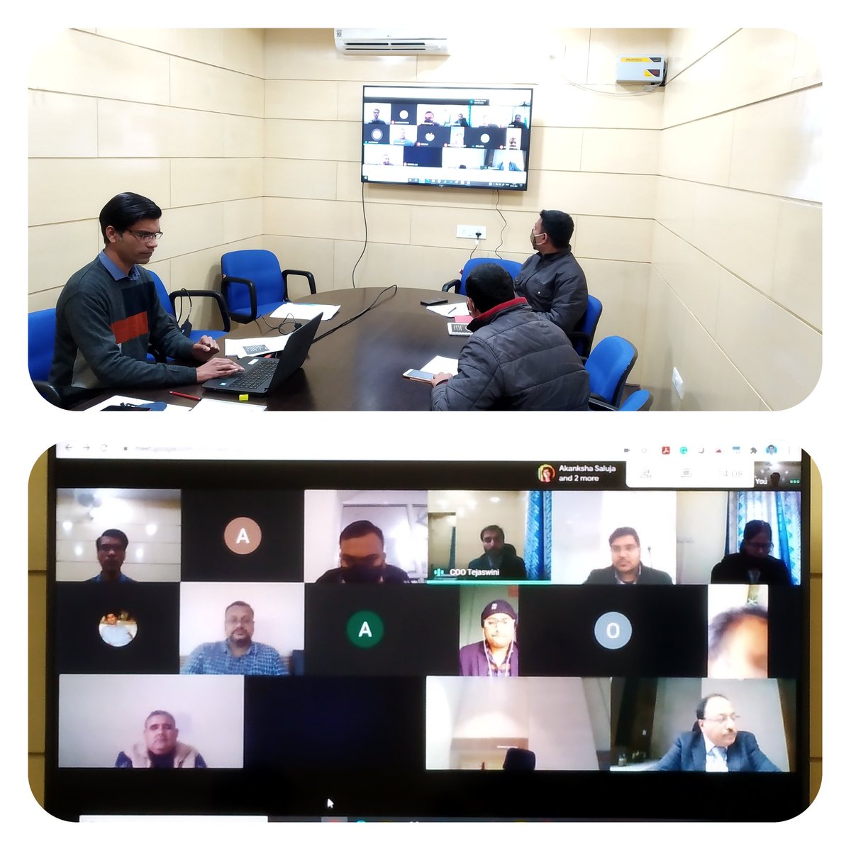 Virtual Orientation Workshop - cum - Kick Off meeting with Vocational Training Service Providers under Tejaswini Project on January 4' 2021.