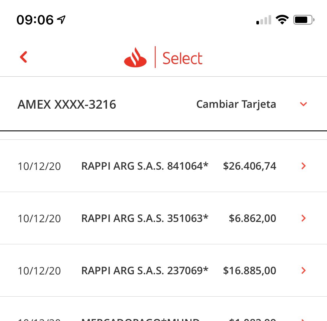 Trickyta's tweet photo. Ojo con @RappiArgentina !!! Abro el resumen de cuenta de mi tarjeta y aparecen unos gastitos que no hice! 50 Lucas!!!!! #rappiestafa #rappicreditos #rappichorros https://t.co/VgLv37gm8w