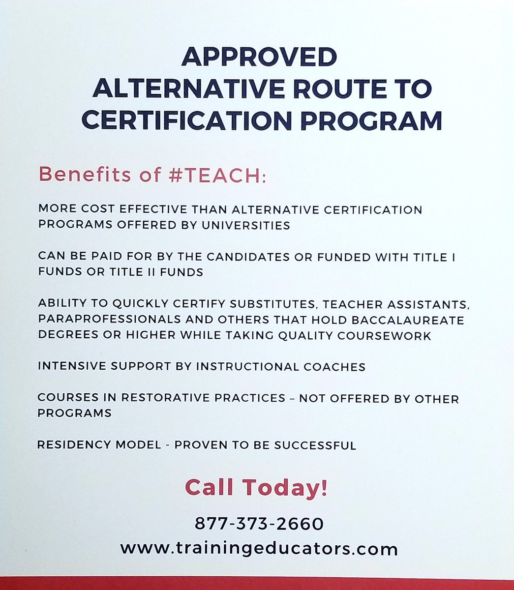 Interested in a self-paced, coach guided opportunity to become a teacher?  Know someone who is?  Please share this newly NC State Board approved process!