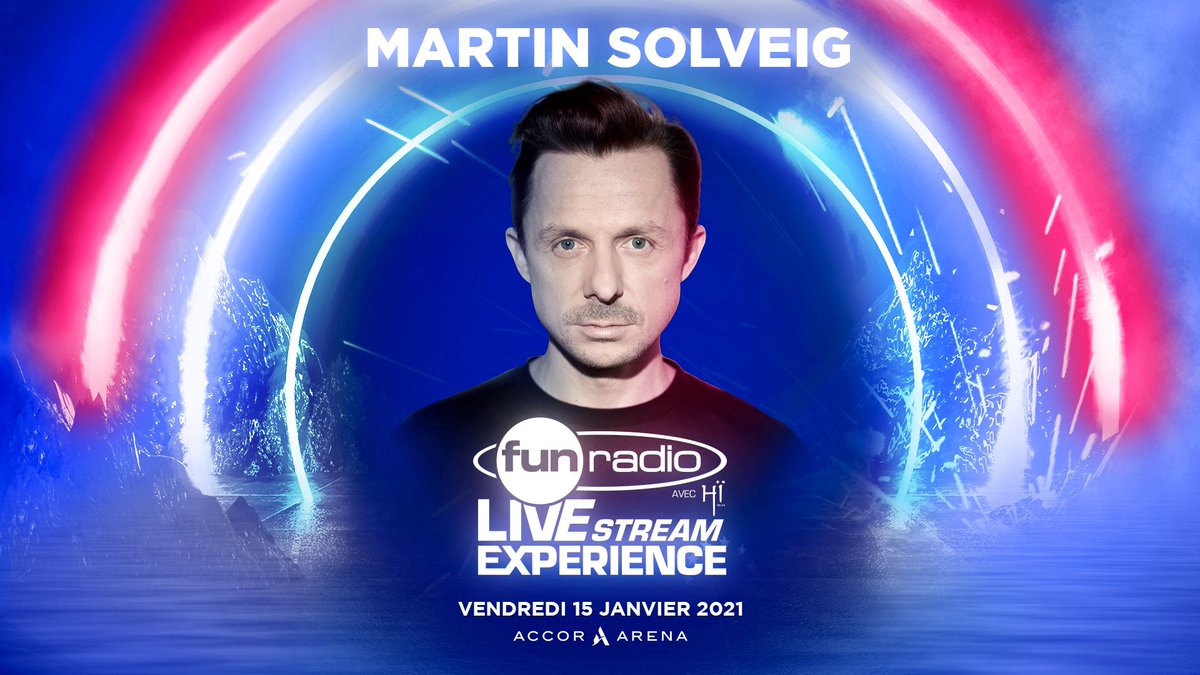 Le 15 janvier, on fait la fête ensemble avec @funradio_fr pour le #FunRadioLiveStreamExperience 🕺🏼