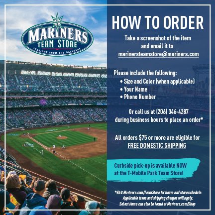 mariners team store online