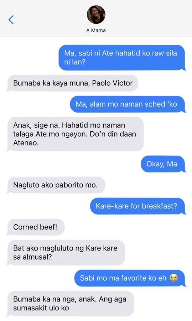 — eighteen.five.five.five — • paolo and mama convo •