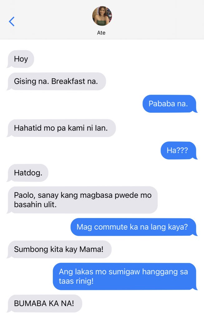 — eighteen.five.five — • paolo and ate tin convo •