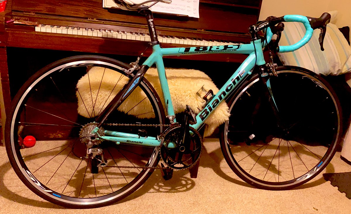 2021 is not proving much better than 2020... JUST HAD MY BIKE STOLEN!!!!! 3 mins locked up outside Sainsbury’s. 🤬🤬🤬🤬

Bianchi 1885 Celeste green road bike. Nothing fancy but it means a lot to me so I’d love to get it back! Please share and keep an eye on marketplace, etc 💕