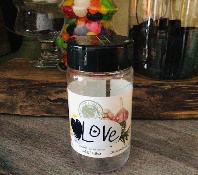 Now that’s the goodness of garlic!  Thanks for sharing (5 year old) Toria. XO