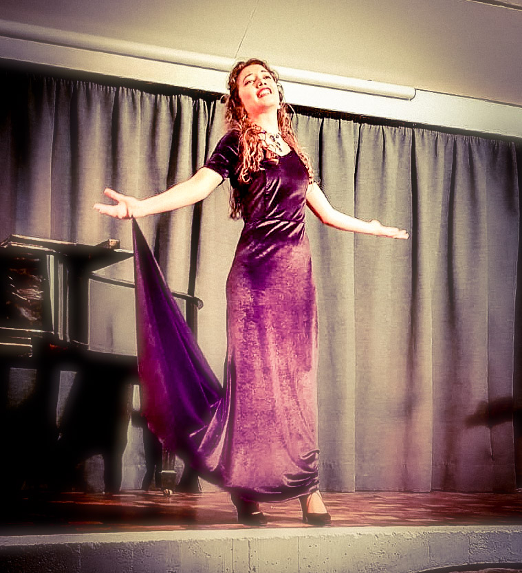 Extrañando el escenario...