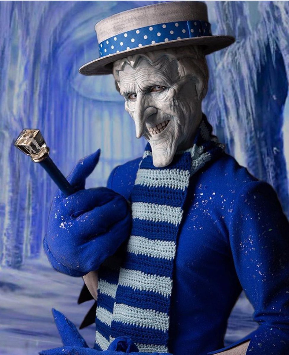 I'm 100% feeling this take on Mr. White Christmas by Richard Redlefsen. Photo: Ryan Forsythe.

#snowmiser #prosthetics #prostheticmakeup #makeup #reallifecartoon #rankinbass #snowmeiser #puppets #gordontarpley #stopmotionanimation #stopmotion #itscoldoutside #snow #freezing