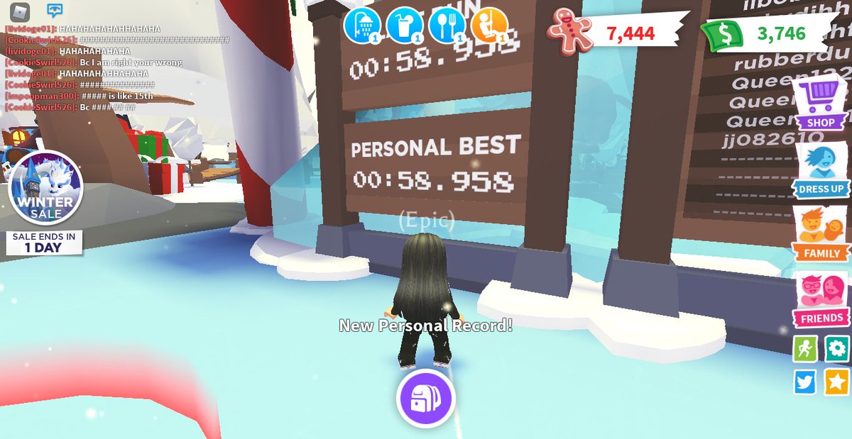 Butterfly9Shy's tweet photo. @PlayAdoptMe I JUST BEATED MY RECORD! :D OMGG https://t.co/P0rsaT9l4l