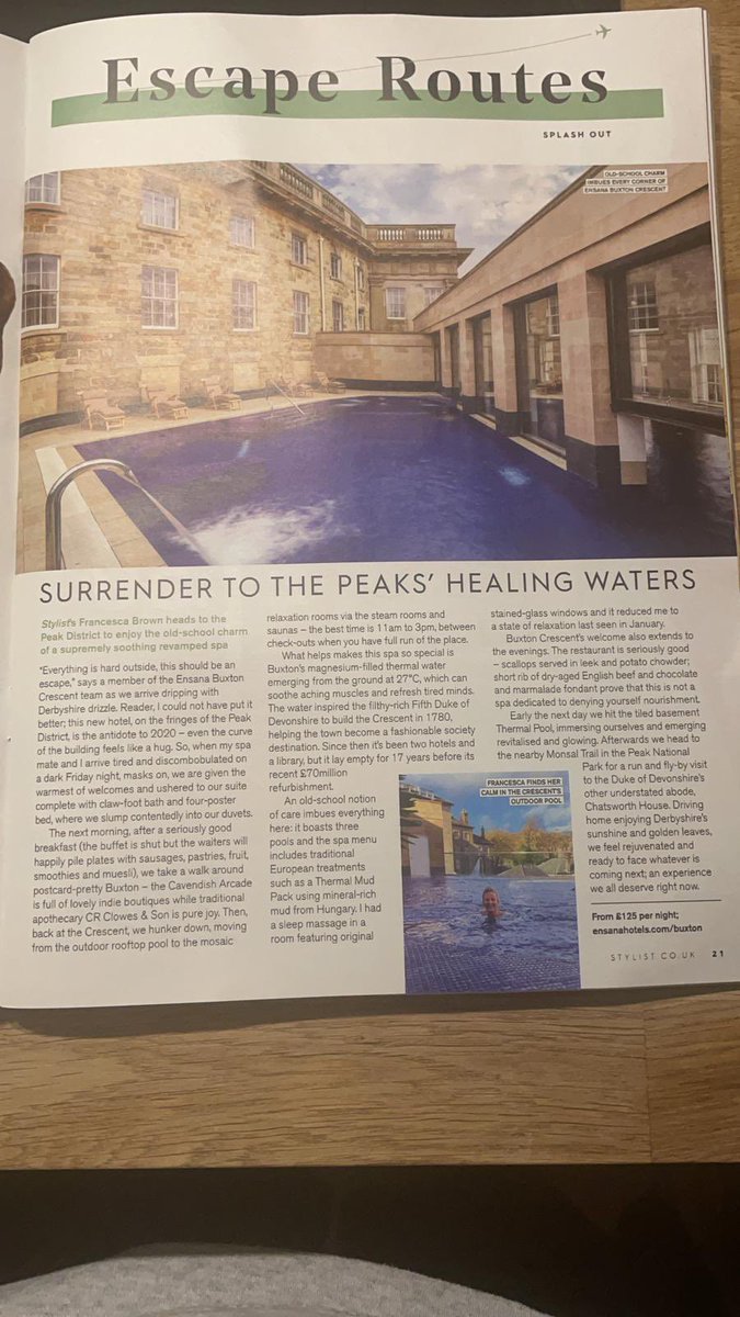 _Kimberleywhite's tweet photo. Amazing coverage in @StylistMagazine for Buxton Crescent! 🙌 https://t.co/aQW8kKIjBj