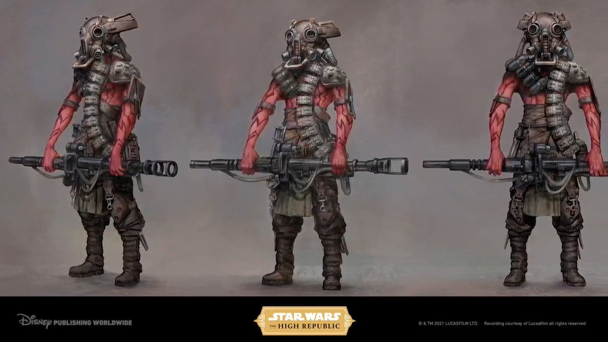 The Nihil are the central villains of  #StarWarsTheHighRepublic, and they're SAVAGE space pirates.Justina Ireland: "They're really worse than the Vikings ... the Nihil believe in nothing" and don't have a code of honor.