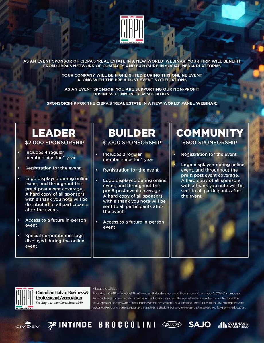 CIBPA MONTREAL tweet media