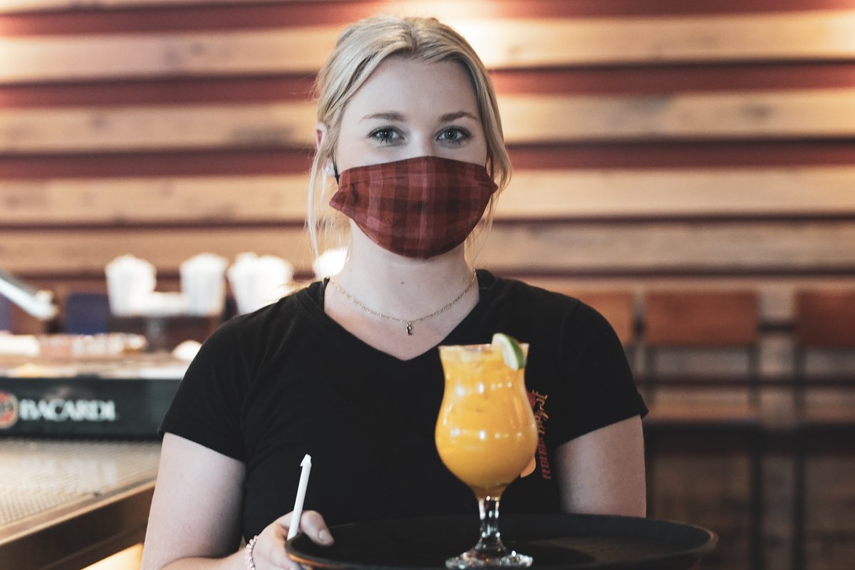 FedTapSC's tweet photo. Exciting news, State College! FedTap is open for dine-in service! We can't thank you enough for your support during the past month; We appreciate it more than you realize. Today we are OPEN Noon-10pm for dine-in, takeout and delivery. We look forward to seeing you! #SupportLocal https://t.co/MvD3AvS0Kr