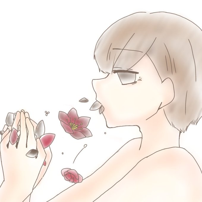 花吐き病のtwitterイラスト検索結果 古い順