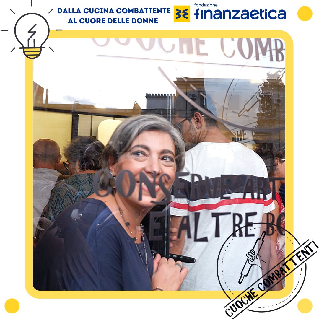 FFinanzaEtica's tweet photo. 🟡 Nicoletta Cosentino, fondatrice delle #CuocheCombattenti, è stata nominata Cavaliere dell’Ordine al Merito della Repubblica Italiana

🟡 #CuocheCombattenti racconta una storia, non di violenza, ma di #riscatto e #indipendenza economica https://t.co/Xm9h1lN7wR