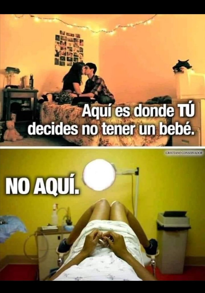 Sin discusiones ideológicas y religiosas, esto es lo más real que he visto con relación a este tema.