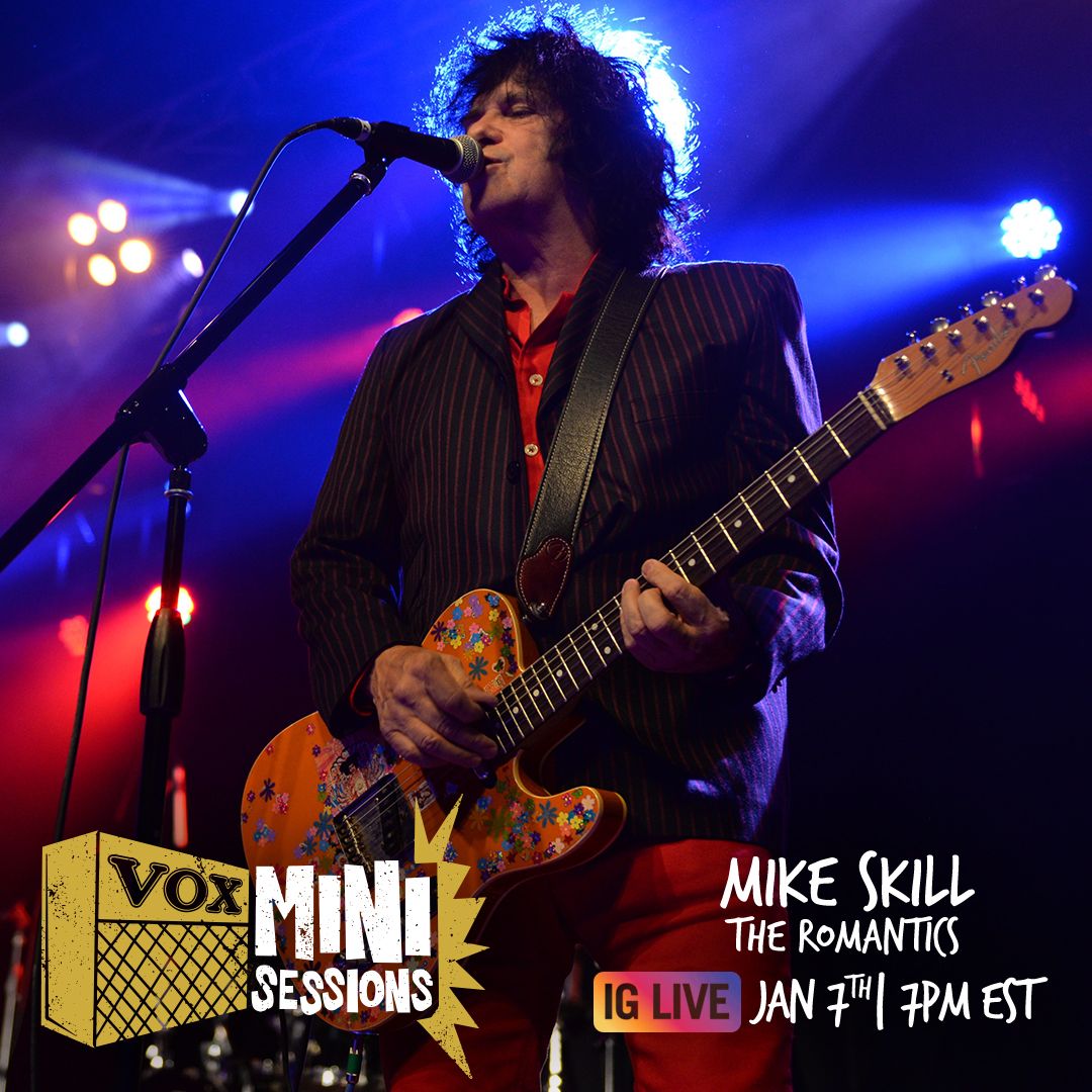 Next up in our Vox Mini Sessions on IG Live this Thursday 1/7 at 7pm EST: Mike Skill of Romantics Rock x AC30C2 &amp; MSB25. 

instagram.com/voxamplificati…