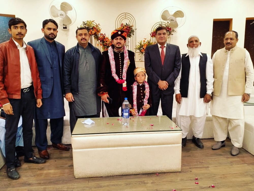 پیارے دوست مجاہد حسین شاہ کی شادی کی تقریب میں شرکت #wedding