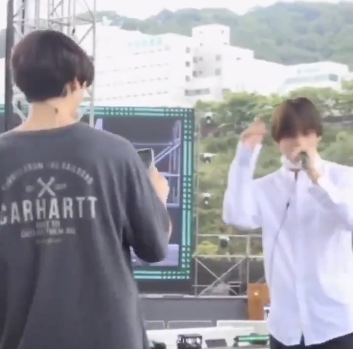 Loves to film each other~