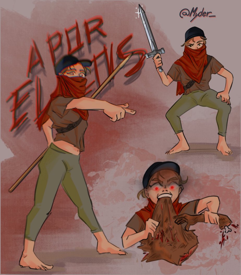 myder_'s tweet photo. Me encanta la idea de tribu caníbal que se carga todo a su paso.
#EGOLAND #EgolandFanart #Rust #Auronplay https://t.co/VQuhOLk36x