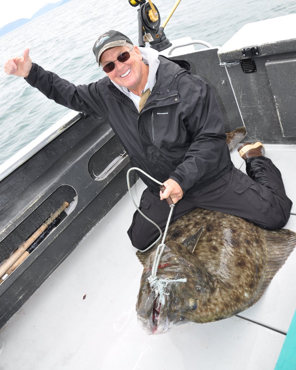 In 2021 we are now offering free halibut riding lessons! Included with your 5 day stay at Tanaku lodge!