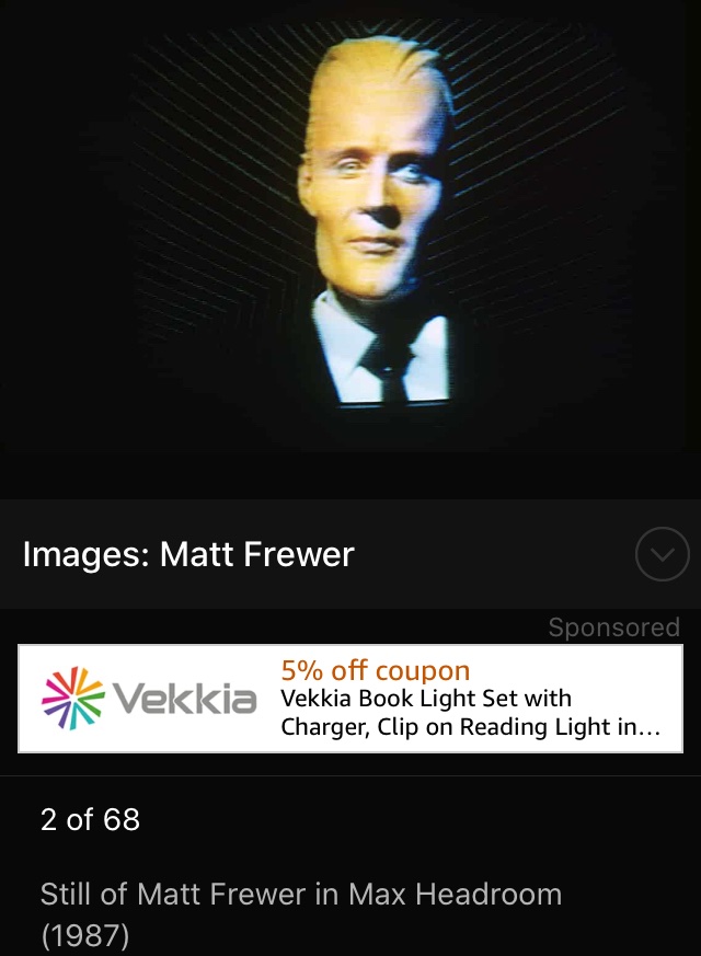  Happy birthday, Matt Frewer!!! 