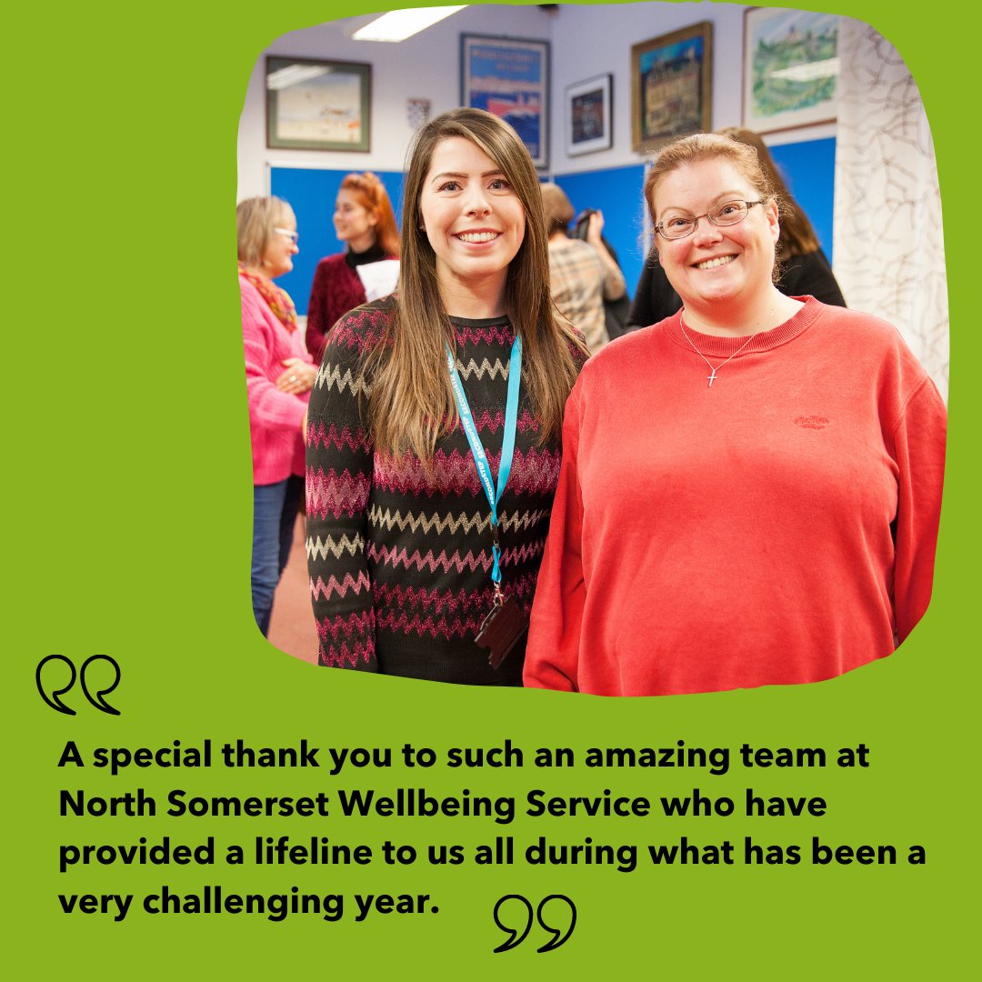 wearesecondstep's tweet photo. Day 8: During lockdown, North Somerset Wellbeing Service has been offering over 200 people support online and one-to-one via the telephone, with the small team making 788 one-to-one support calls and running 76 wellbeing sessions - an amazing achievement! #2020Reflections https://t.co/QY5iqZJ0Tf