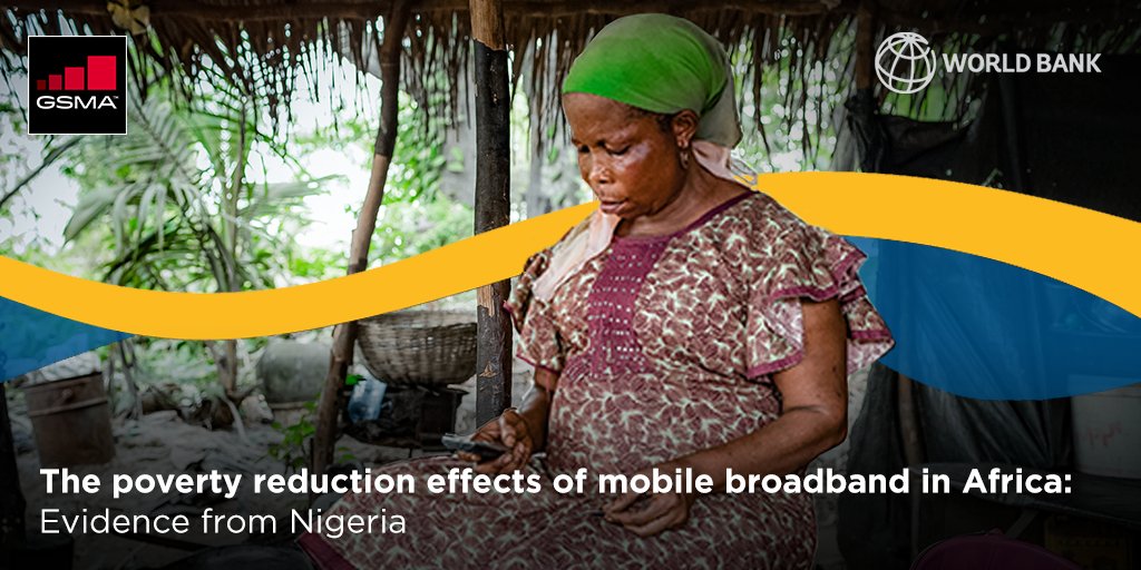 Delighted to share our new report, which demonstrates and quantifies for the first time the relationship between #MobileBroadband and household welfare - co-written with <a href="/WorldBank/">World Bank</a> and funded by <a href="/FCDOGovUK/">Foreign, Commonwealth & Development Office</a> 👉 bit.ly/3lwMdii