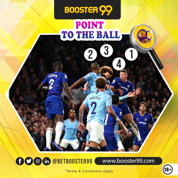 betBooster99's tweet photo. Booster99 - POINT TO THE BALL

Get your wallet funded!

How To Enter:
💥 Follow  @betBooster99
💥 Retweet this post
💥 Answer, include User ID &amp; #PointToTheBall 

₦20,000 bonus funds for 20 lucky winners.

We’ll pick all 20 at random.

Entries close - 8pm

Good luck! 👌🏾 https://t.co/xK2PoTyli6