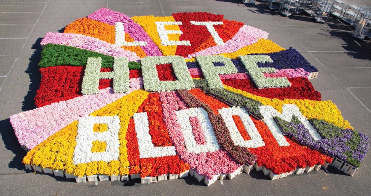 Starting 2021 with a beautiful and relevant reminder from <a href="/AndazAMS/">Andaz Amsterdam</a>. Wishing you all a healthy, happy New Year! #LetHopeBloom #InAHyattWorld