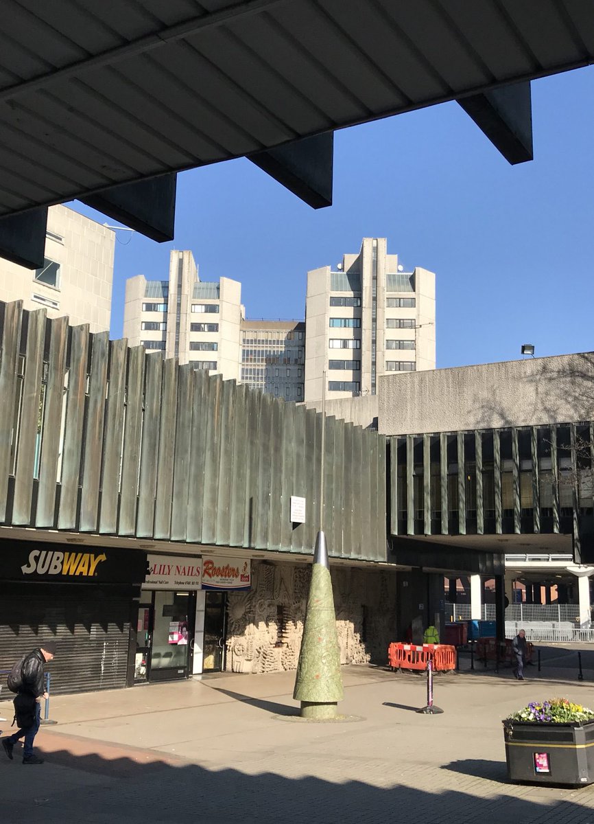 We are also deeply concerned about the future of other public artworks on the site, including the Phoenix, Thread Through Time (pictured,   @paul_catherall), the additional Mitchell works in Hertford Street, People of Coventry sculptures and Sir Guy and the Dun Cow.