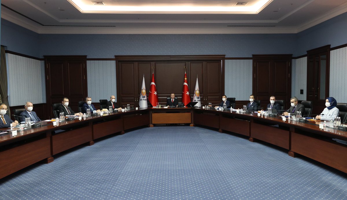 Yeni yılın ilk MYK Toplantısını Genel Başkanımız ve Cumhurbaşkanımız Recep Tayyip Erdoğan’ın başkanlığında gerçekleştirdik.