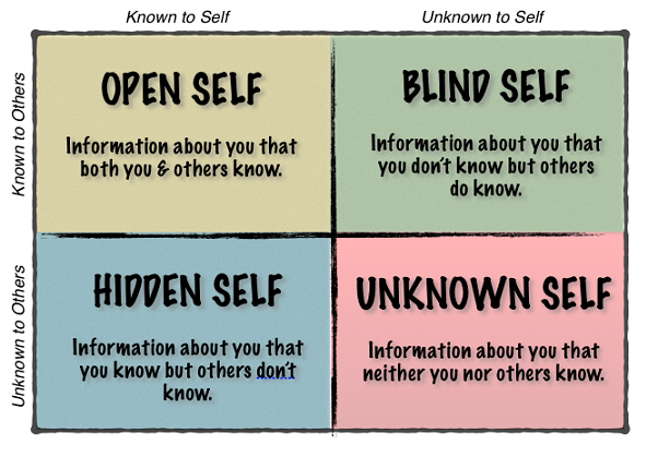 Johari Window Self assessment360 degree appraisal