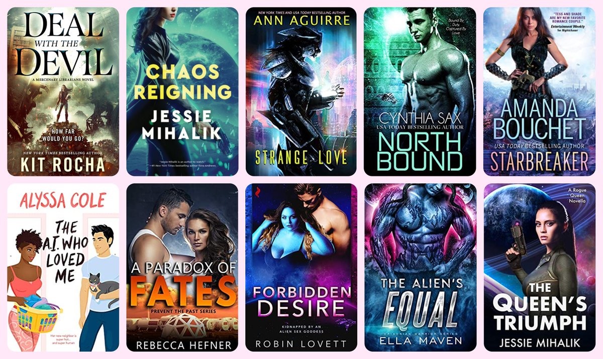 SCIENCE-FICTION ROMANCE semi-finalists: