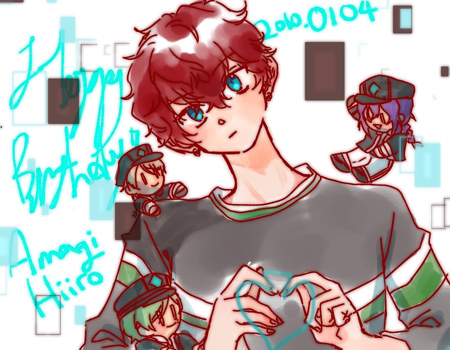 #온세상이_한가지색으로_물드는_날
#아마기히이로_너의_미소가_날_웃게해
급하게 그렸는데 겨우 맞췄네ㅋㅋ 이거 올리고 쥬얼얻으러 빨리 라이브 가야함 아마기 히이로 생일 축하해🥳🥳🥳 파란 눈이 매력 포인트인 히로! 이젠 노숙하지 말고 안전한 기숙사에서 지내자~!!