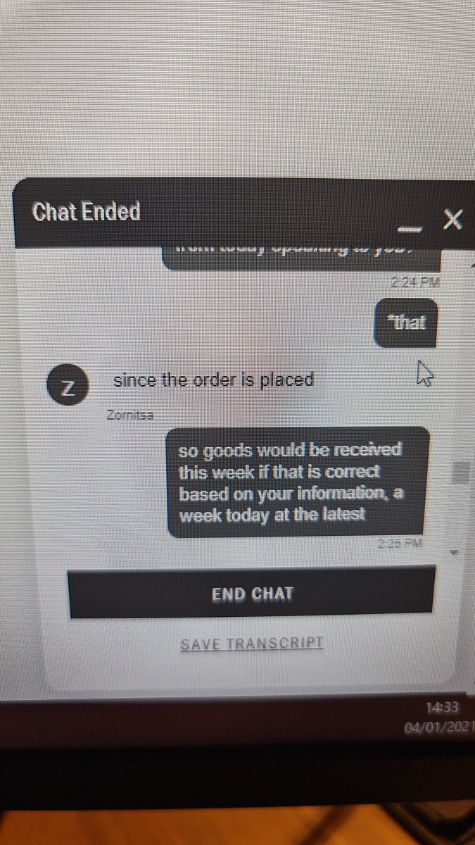 jonnymayne1's tweet photo. @VansHelp the most helpful information given from your CS team. https://t.co/FseKmPZ6A8