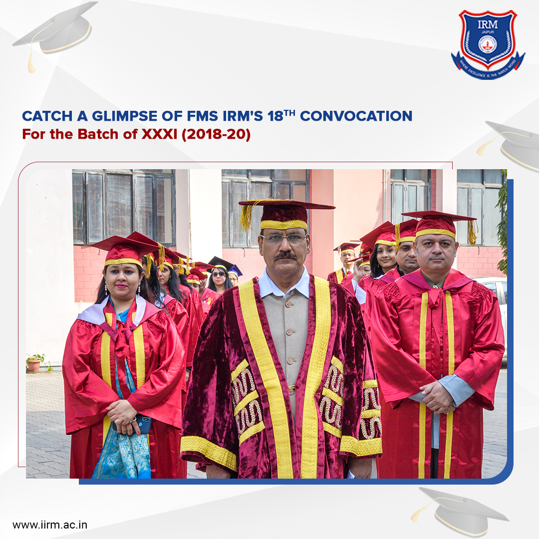 fmsirm's tweet photo. It's the 18th Convocation at FMS IRM!
Organized for the XXXI Batch of 2018-20, the 18th Convocation of FMS IRM held online on 4th January 2021. The event began with a march by the faculty members followed by their addresses to the audience.
#FMSIRM #18thConvocation #Convocation https://t.co/hLlwZQXnCq