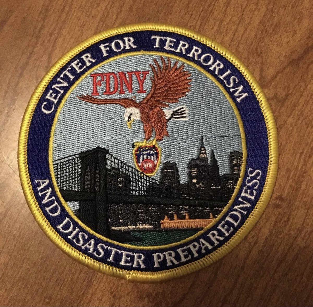 One of my favorite units, the Center for Terrorism & Disaster Prep. FDNY’s internal  #EMGTwitter, terrorism training, & intel unit. Very few units like it in the fire service. Originally stood up by Chief Joe Pfeifer, who was the 1st BC at the WTC attacks. Great folks in this shop
