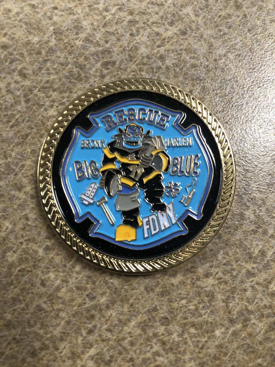 FDNY Rescue 3 challenge coin