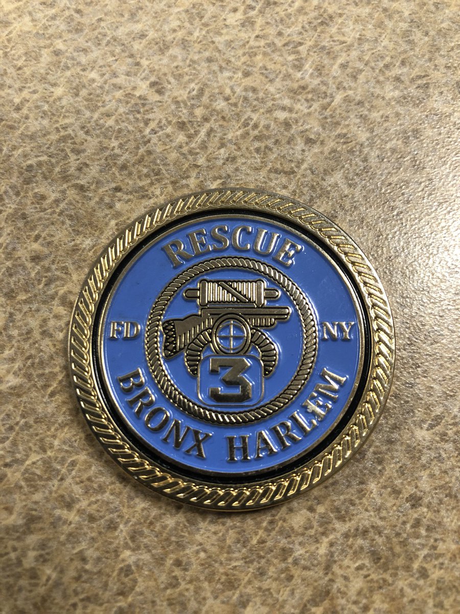 FDNY Rescue 3 challenge coin