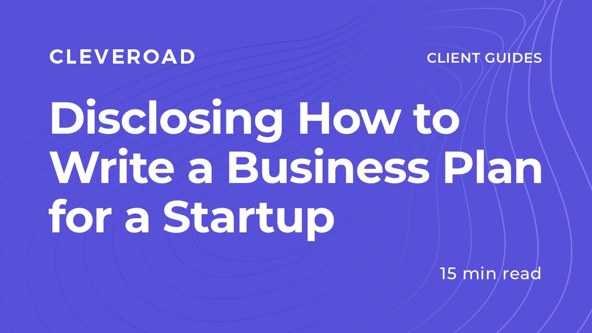 cleveroad's tweet photo. 📝Writing a business plan for a startup is a tricky process. We’ve prepared a comprehensive guide on how to write a business plan for a startup with free business plan templates at your disposal.
https://t.co/oTpNo0R1hM
#cleveroad #startup #business #plan https://t.co/i33StEgyD1