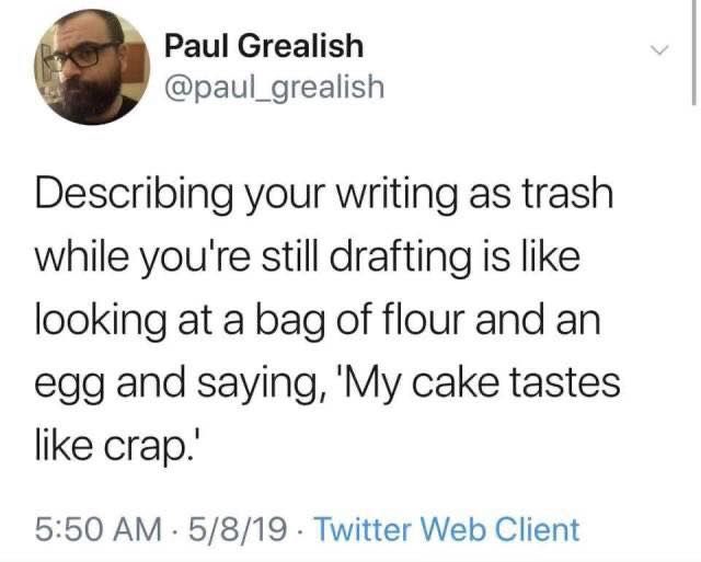 WritingKnight's tweet image. #WritingCommunity this is truth.
#amwriting #writing #writerslife #MondayMotivation #mondaythoughts