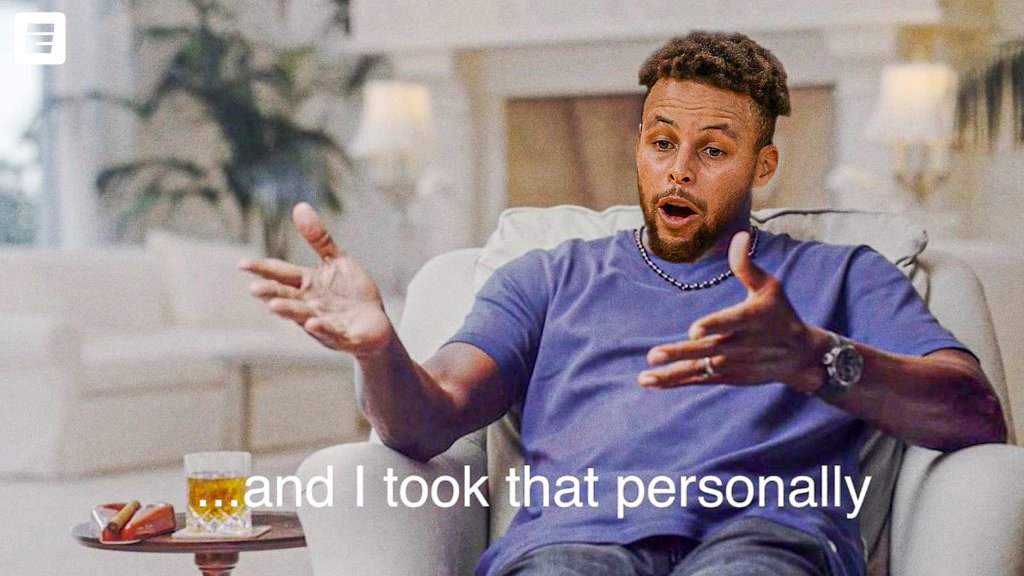 .<a href="/StephenCurry30/">Stephen Curry</a> heard the slander 🤫
