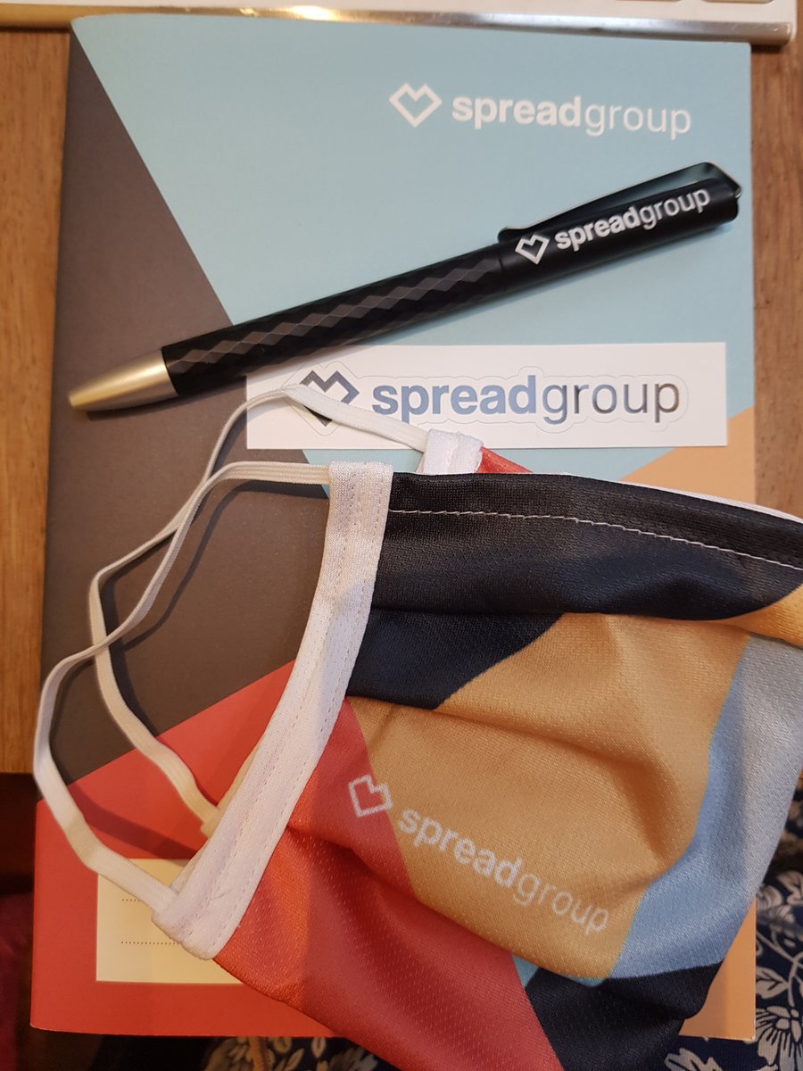 Thank you <a href="/spread_group/">Spread Group</a>! #newyearnewnotebook
#merch